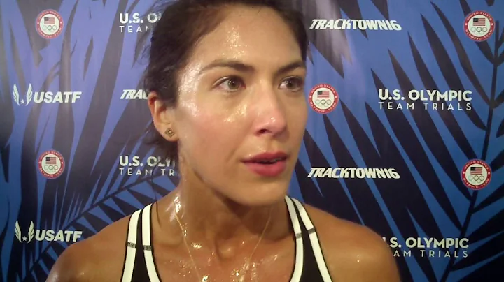 Stephanie Garcia talks after qualifying for finals...