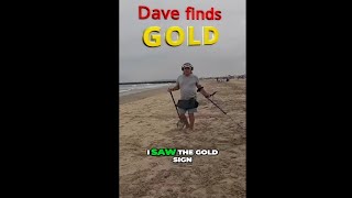 Dave finds Huge 14k Gold Ring! 😱😮💍 #gold #metaldetecting #funny