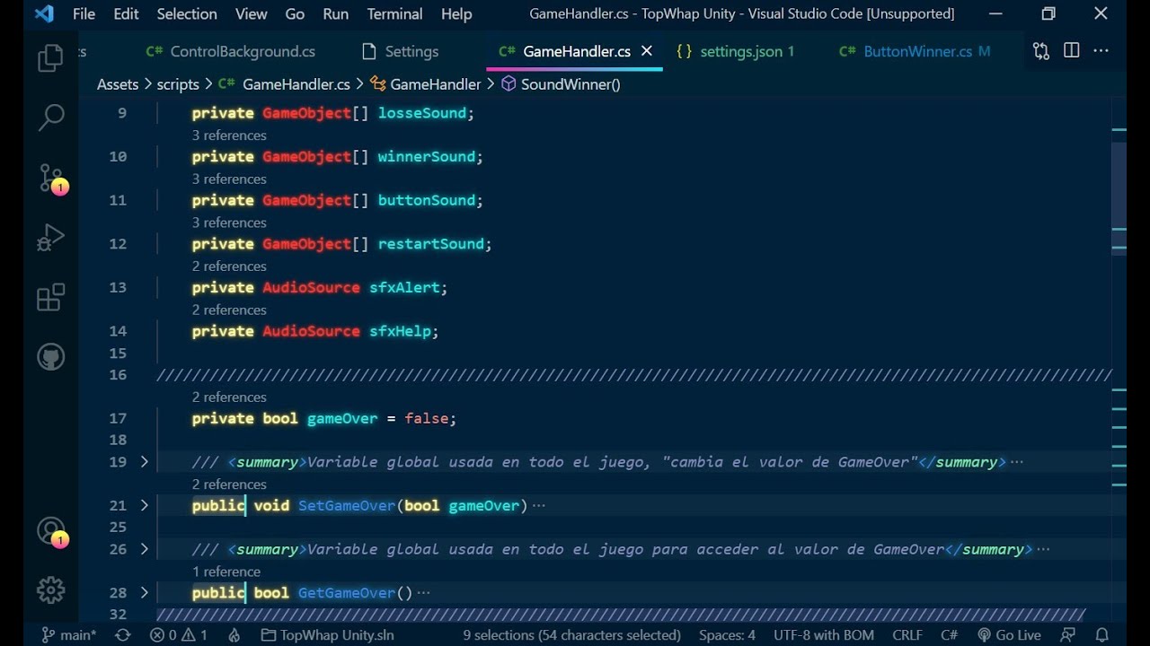 Vscode habilitar temas con efecto Neon Dreams. "Los mejores temas con ...