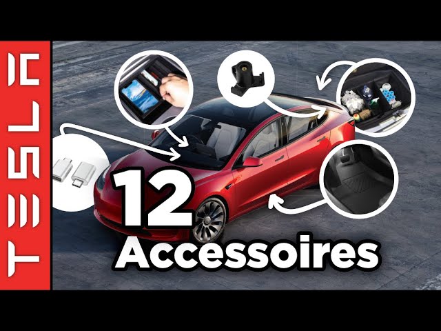 Top 20 des accessoires Tesla Model 3 & Y - Promo du 11.11 à ne pas louper !  