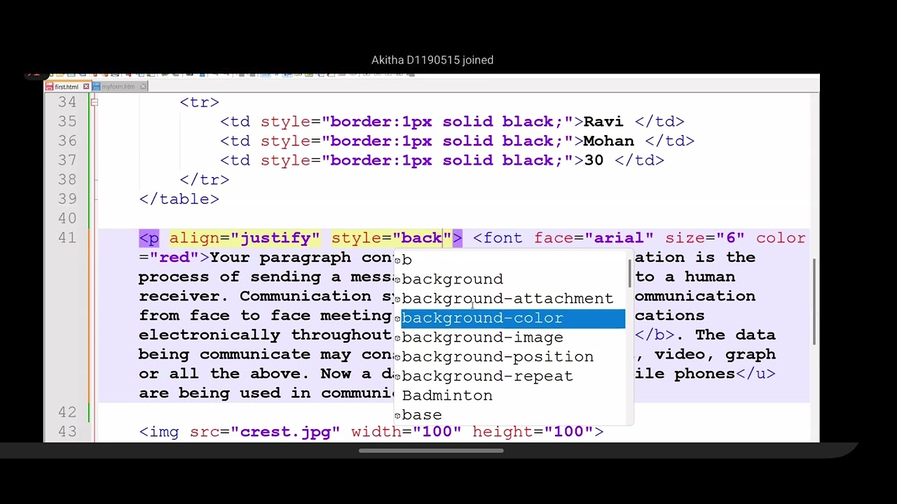 Part 2 | #HTML | How to create Html - YouTube