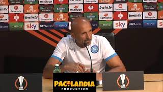 Pacolandia - Napoli : Spartak Mosca conferenza stampa Spalletti