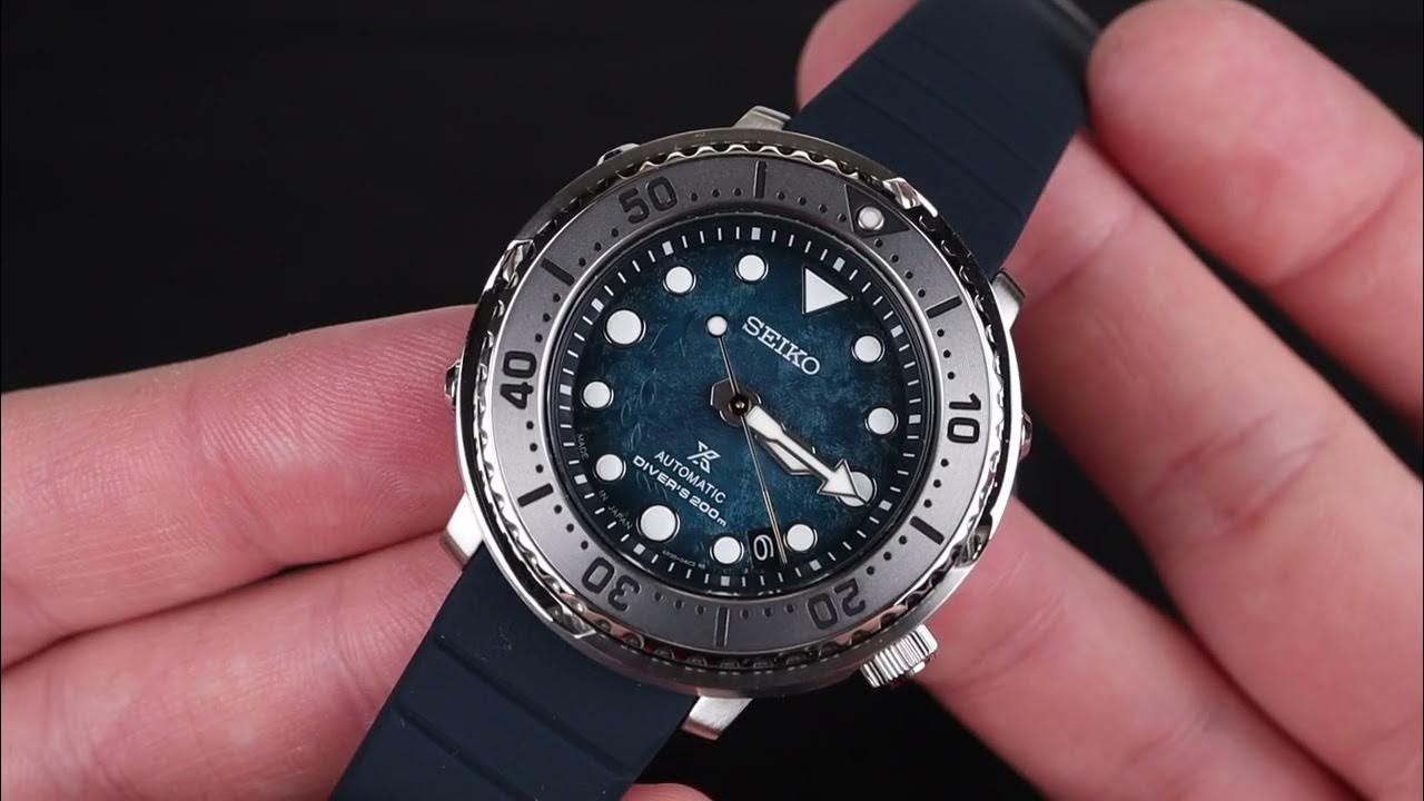 2022 Seiko Tuna Save the Ocean!SRPH77 penguin dial! - YouTube