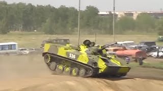 BMD-1 BMD-2 BMD-3 (Omsk. Tank show)