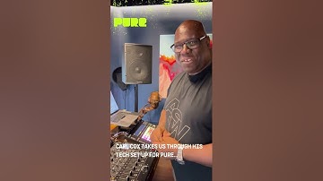 Carl Cox shows his tech set up for Pure 2023!