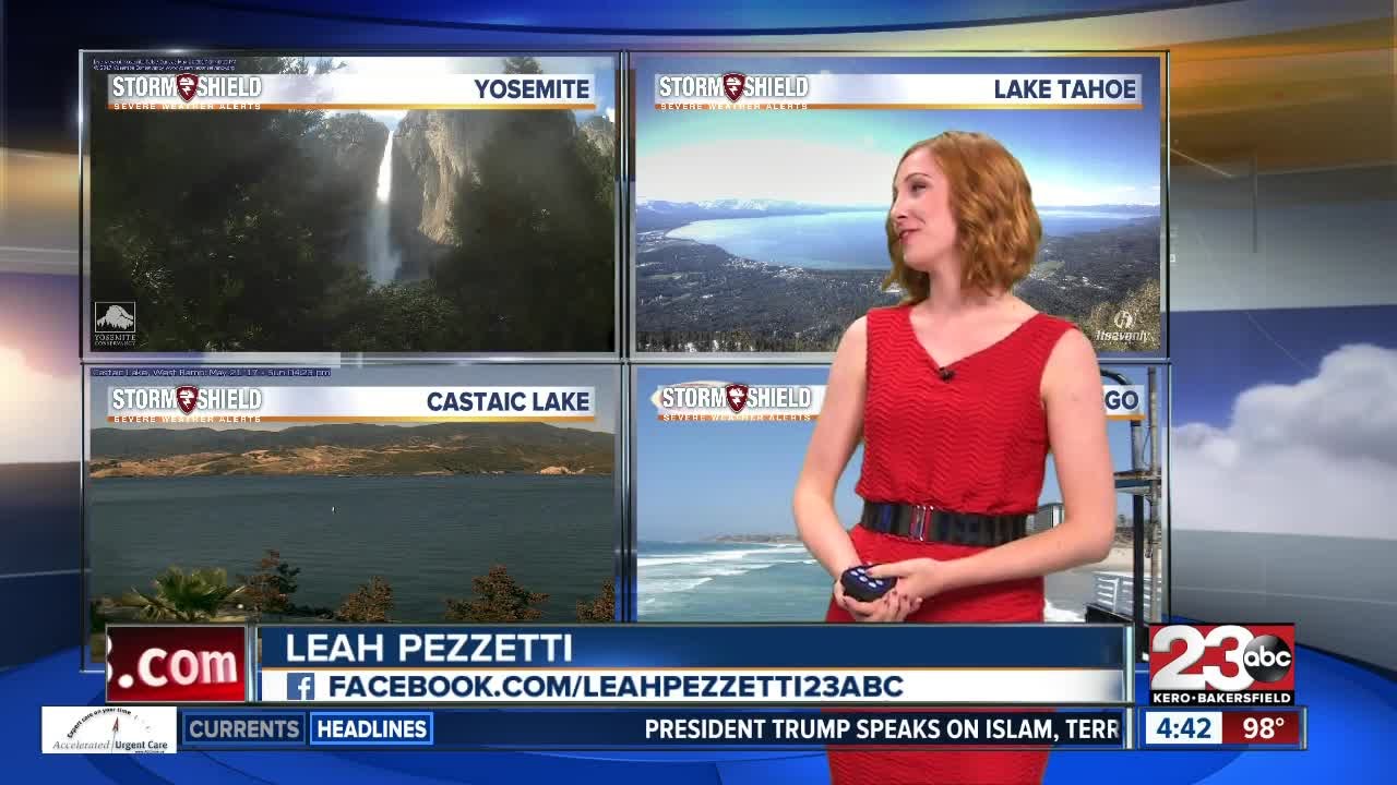 Breaking triple digits Monday in Kern County - YouTube