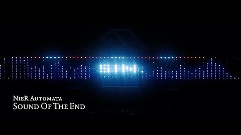 [LED-MV] NieR:Automata - Sound Of The End (with corruption)