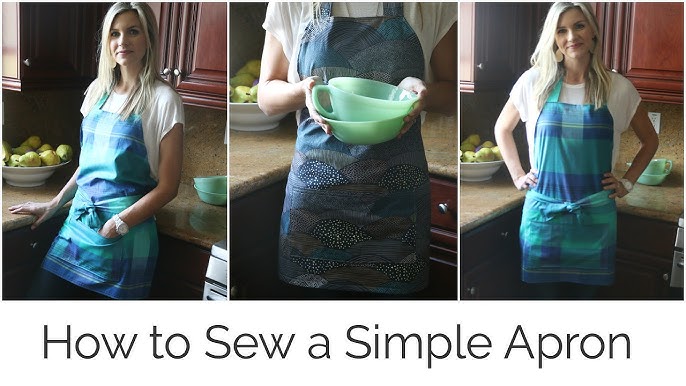 How to sew a Chicken Egg Apron - Step by step tutorial 