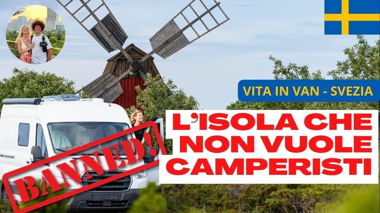 Camper vietato in quest'isola della Svezia: ce ne andiamo! 🚫