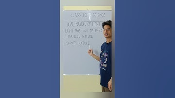 Dual Nature Of Light/Light Reflection And Refraction/Class10/Ch 9/ #shorts #ytshorts #youtubeshorts🔥