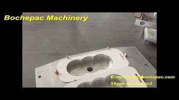 Double sealing card blister packing machine/ blister and  card packing machine