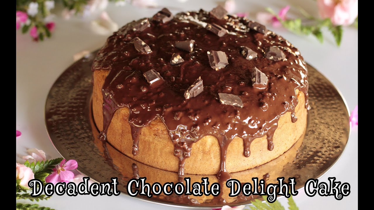 Chocolate Delight Cake Recipe bakingwithdanita5427 YouTube