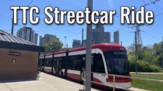 Toronto TTC 507 Long Branch Streetcar Ride - Full Route Westbound 6/3/2026