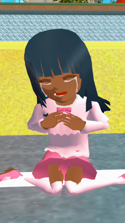 Baby Rina membantu Baby Mio pengemis yang diganggu #sakuraschoolsimulator#sakura
