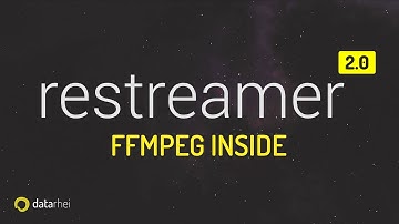 Datarhei restreamer V2 - FFMPEG REST API ondersteunt softwareontwikkeling voor video-experts