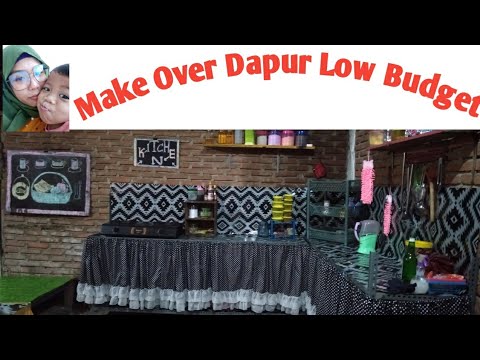 Make Over Dapur  Low  Budget  Home Dekor Low  Budget  YouTube