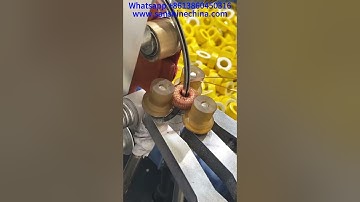 Toroid coil winding machine winds 0.8mm thick wire toroid inductor choke coil (SS900B6)#chinafactory