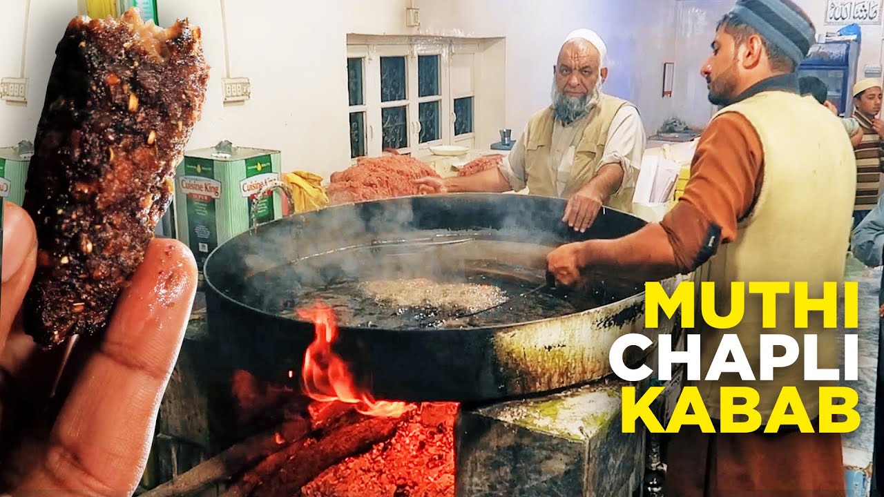 Peshawar ka Chapli Kabab | Bata Kulfi & Kabuli Pulao | Street Food of Pakistan | Street Food PK