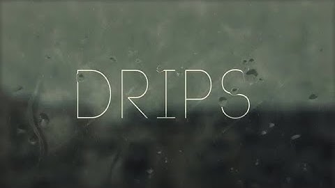 Drips Title & Logo Reveal After Effects Templates