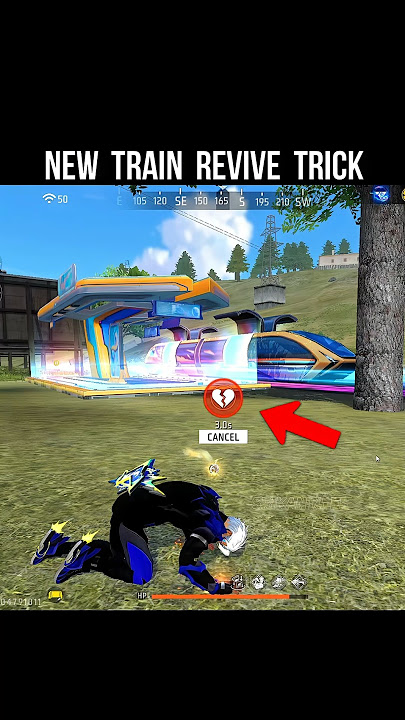 New Train Revive Trick 🔥 Free Fire 8th Anniversary BR Revive Tricks #srikantaff