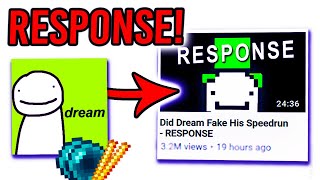 Dream RESPONDS To Faking His Speedruns (Did He)