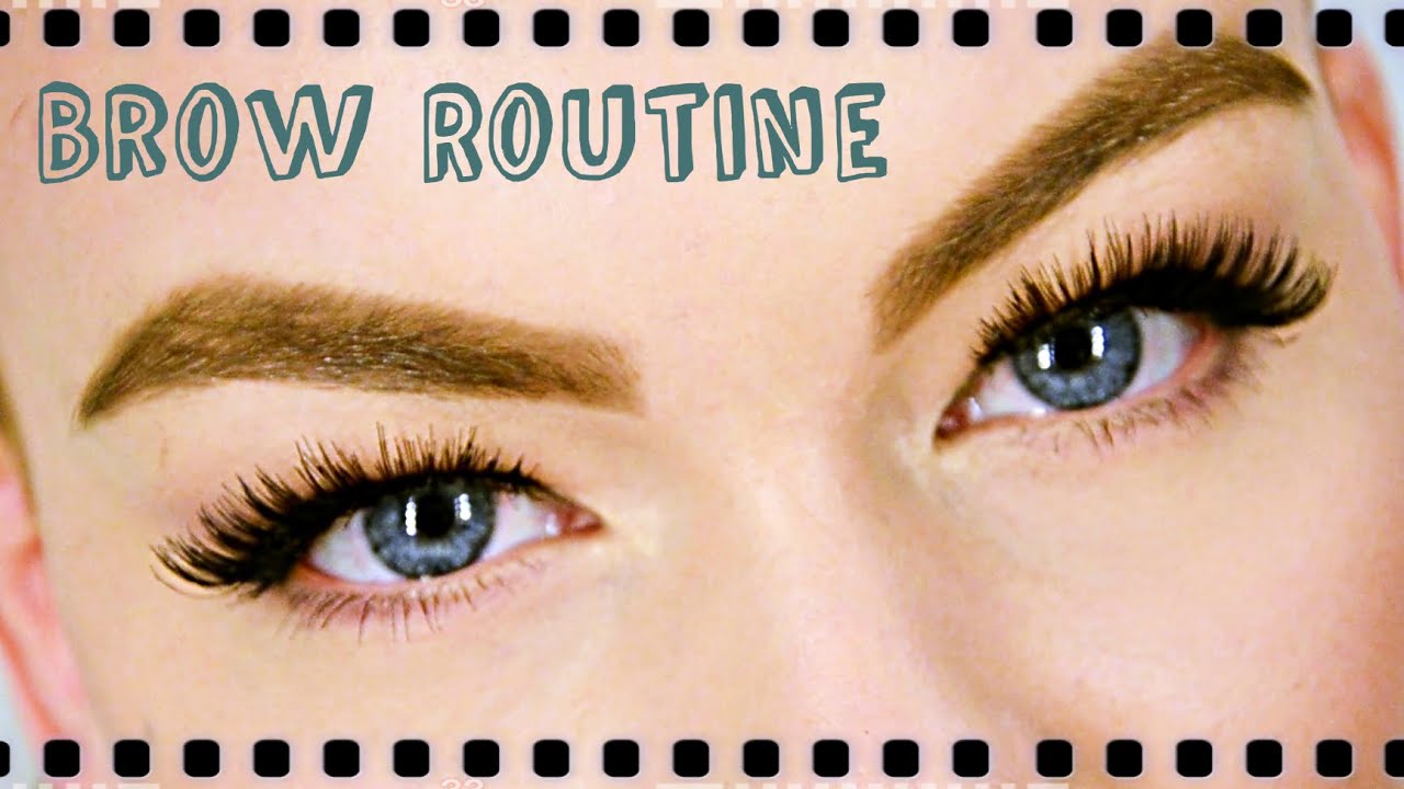 My Brow Routine | Makeup Tutorial - YouTube