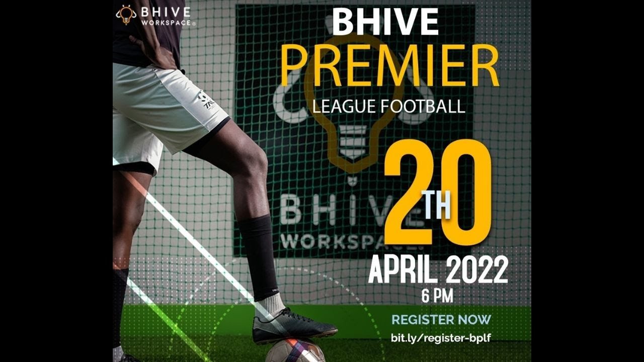 BHIVE Premier League - Football | Register Now | BHIVE Workspace HSR Campus