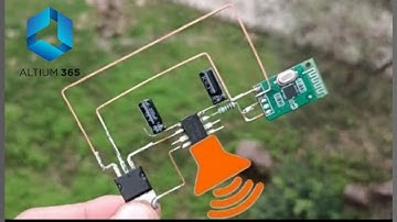 DIY BLUETOOTH AMPLIFIER WITH IC TDA2822 @AtiumOfficial #AltiumStories