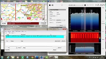 APRS decoding using RTL2832 SDR dongle+Sdrsharp+Soundmodem software TNC+UIview