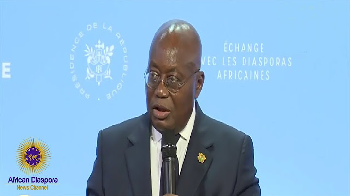 Ghanaian President Akufo-Addo Says Africa Hasn't Benefited From The Relationship With Europe