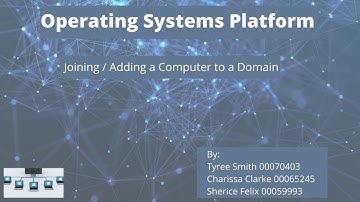 Joining / Adding a Client Computer to a Domain