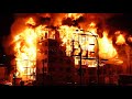 Early footage massive fire tears through condo development in langley bc