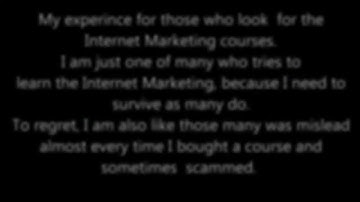 Beware of Online Internet Marketing Gurus Scam Crimes! Avoid These Mistakes!