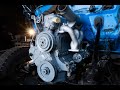 Установка двигателя Mercedes OM364 на ГАЗ 5307
