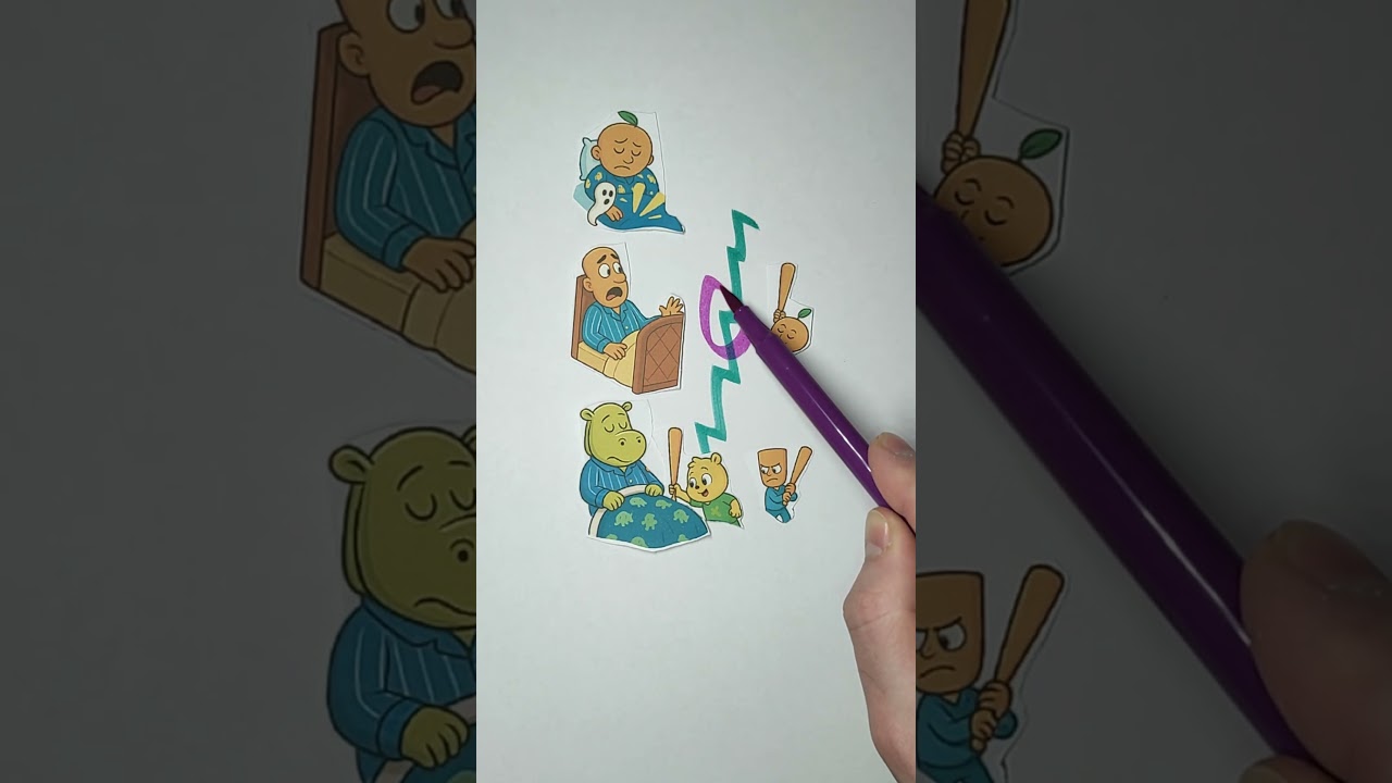 Узнайте 😝 Кто папа Хита? Итальянская игра «Brainrot Line»: бумажная поделка 