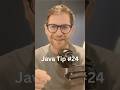 Java Tip #24 en 30 segundos