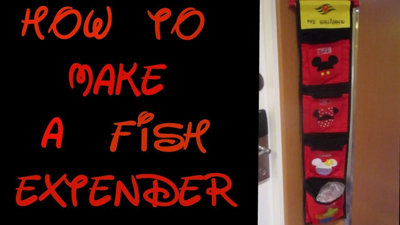 HOW TO MAKE A FISH EXTENDER FOA A DISNEY CRUISE 