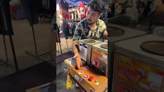 โรตีสายไหมหยอดเหรียญ ย้อนยุค #thailand #thaifood #thaivintage #vintage #90s #thai #streetfood