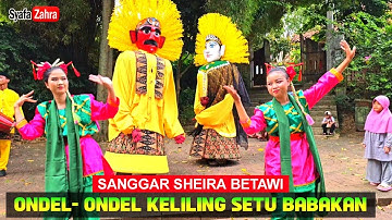 Ngarak Ondel - Ondel Keliling Setu Babakan | Lagu ondel ondel lagu dki jakarta