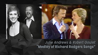 Medley of Richard Rodgers Songs (1980)  Julie Andrews, Robert Goulet