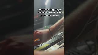 Processing #cassette #tape with the #panharmonium #eurorack #modularsynth module