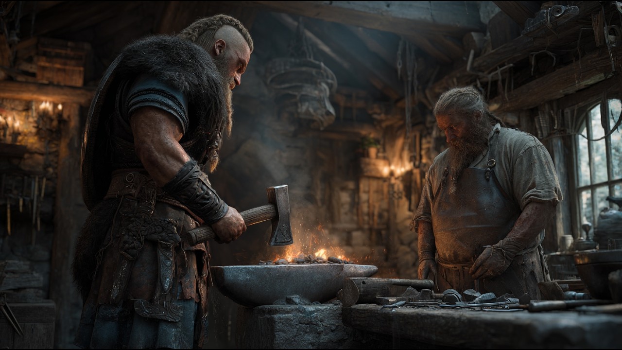 Das Feuer der Wikinger : Wie nordische Schmiede Waffen, Ringe und Legenden formten