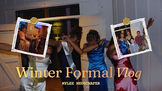 WINTER FORMAL VLOG!! || getting ready, birthdays, & feet hurting 