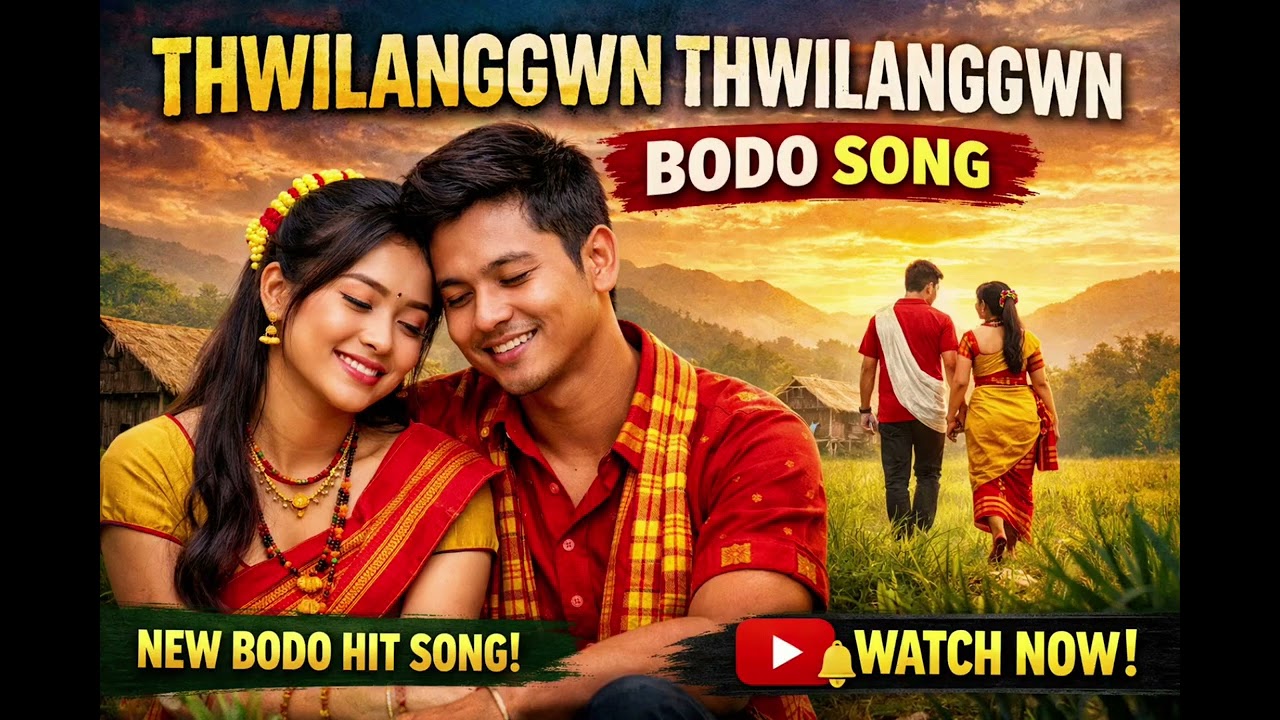 THWILANGGWN THWILANGGWN | New Bodo Love Song 2026 | Official Music Video | Latest Bodo Song