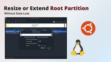 How to Resize Root Partition in  linux using gparted | extend root partition ubuntu