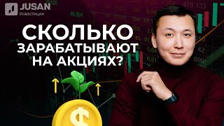 Сколько можно заработать на акциях?  |  Jusan Инвестиции