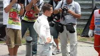 Michael Schumacher 2010 Turkish Grand Prix Qualifying Crash
