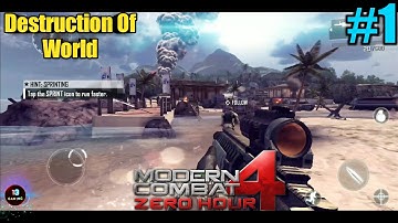 The Beginning | Modern Combat 4 Zero Hour | Mission - 1 | Tips and Tricks | Storyline | Top 5 Games