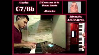 ALMENDRA - EL FANTASMA DE LA BUENA SUERTE (PIANO COVER)🔥🎹🔥 screenshot 3