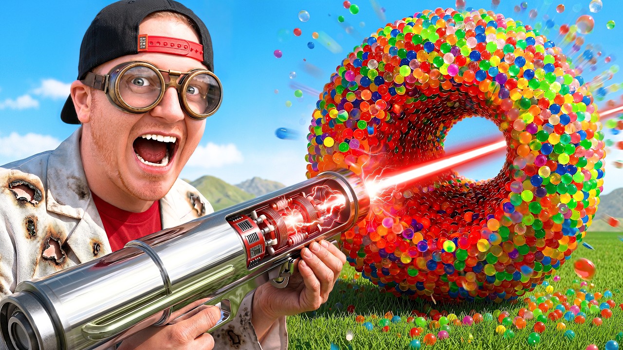 Can a Laser Destroy 1,000,000 Orbeez?